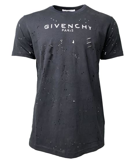 t-shirt givenchy paris uomo con firma|givenchy polo shirts.